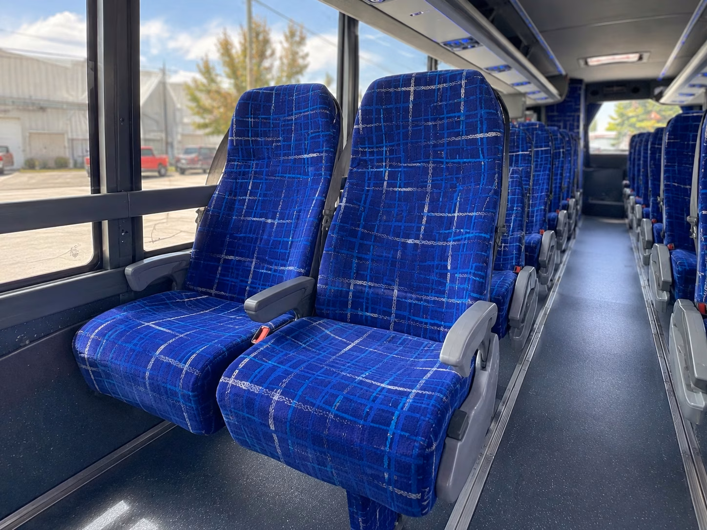 kennewick charter bus interior