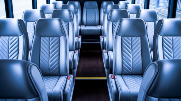 20 passenger minibus interior