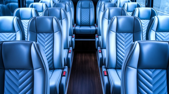 25 passenger minibus interior
