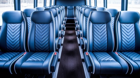 kennewick 20 passenger minibus inside