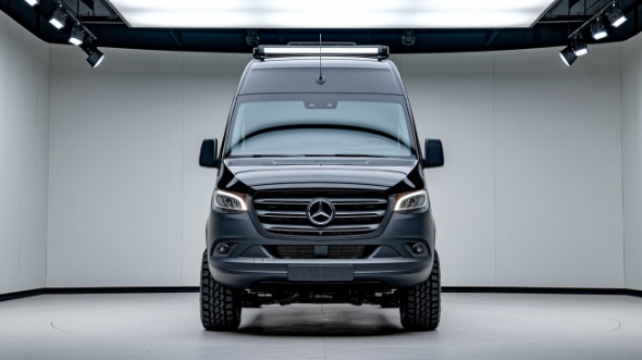 sprinter van with driver